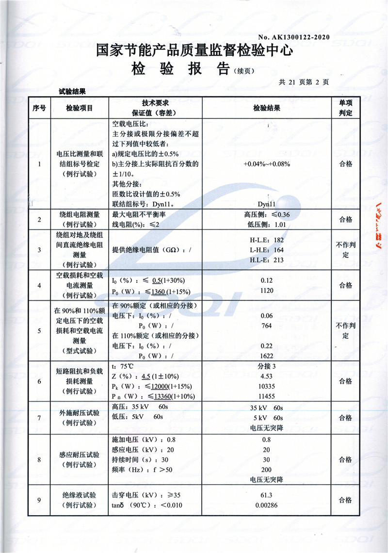 高低压试验报告-S11-1250邵阳邵阳邵阳油浸式变压器-2.jpg